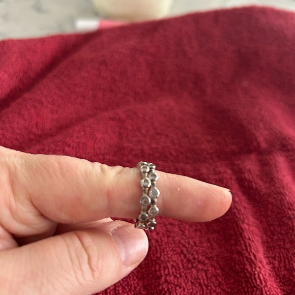 Silpada Silver Textured Rings - Picture 2 of 2